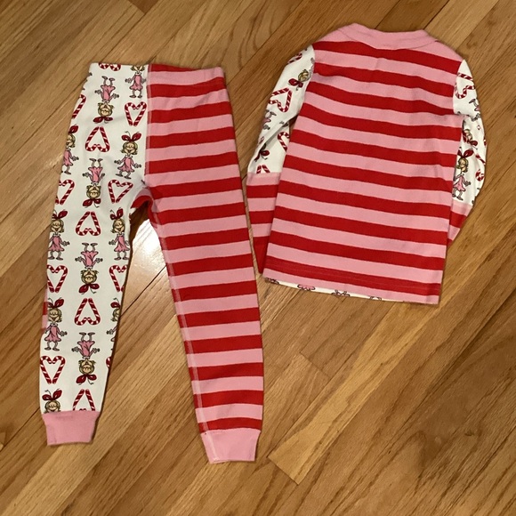 Hanna Andersson Red and Pink Kids Pajama Set - Picture 6 of 6